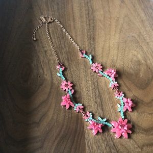 Kate Spade pink and green necklace